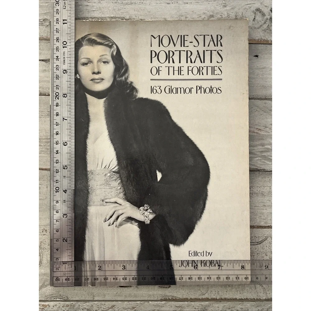 Movie Star Portraits of the Forties; 163 Glamour Photos‎ Vintage Collectible